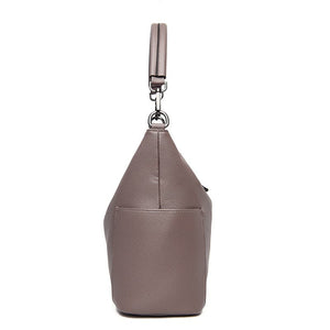- New Fashion Large Capacity Soft Leather Hand Bag - handbag at TFC&H Co.
