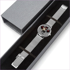 Nigra Sum Sed Formosa Stainless Steel Perpetual Calendar Quartz Watch - watch at TFC&H Co.