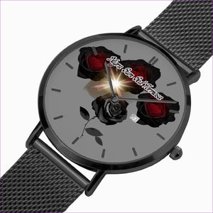 Nigra Sum Sed Formosa Stainless Steel Perpetual Calendar Quartz Watch - watch at TFC&H Co.