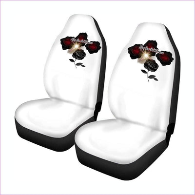 U White - Nigra Sum Sed Formosa Universal Car Seat Cover - Vehicle Parts & Accessories at TFC&H Co.