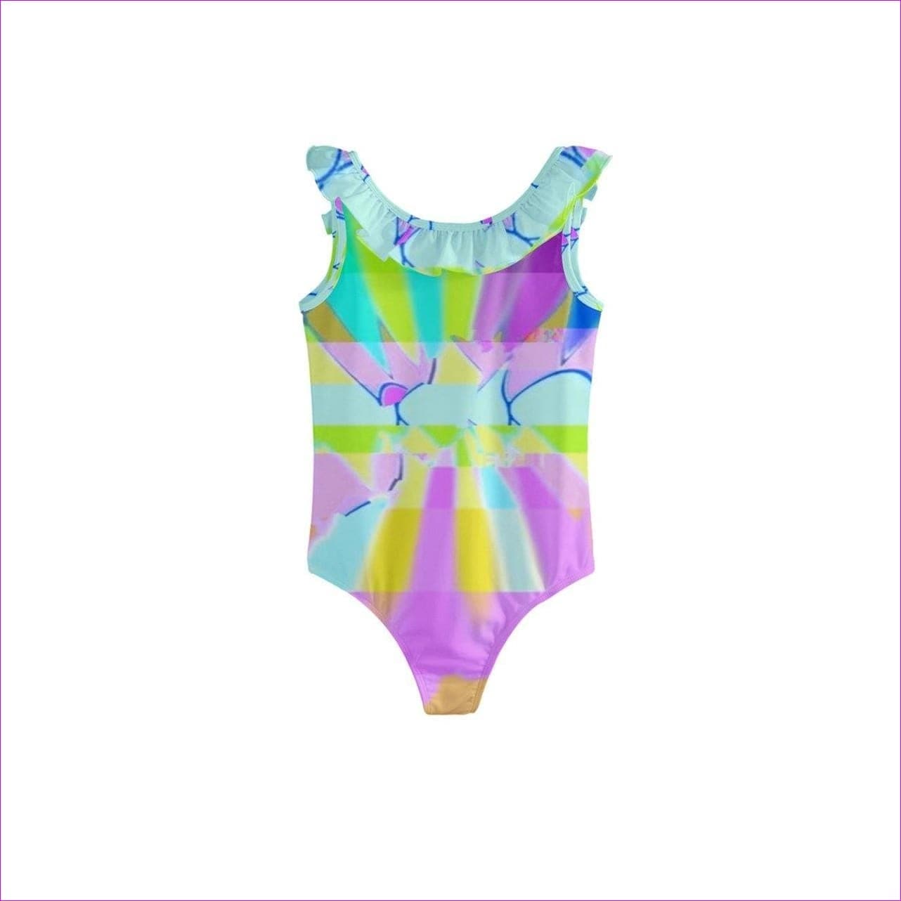 Northern Lights Kids Frill Swimsuit - kid's swimsuit at TFC&H Co.