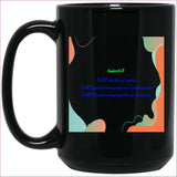 Black One Size - Numbers 6:23 Home 15 oz. Black Mug - homeware at TFC&H Co.