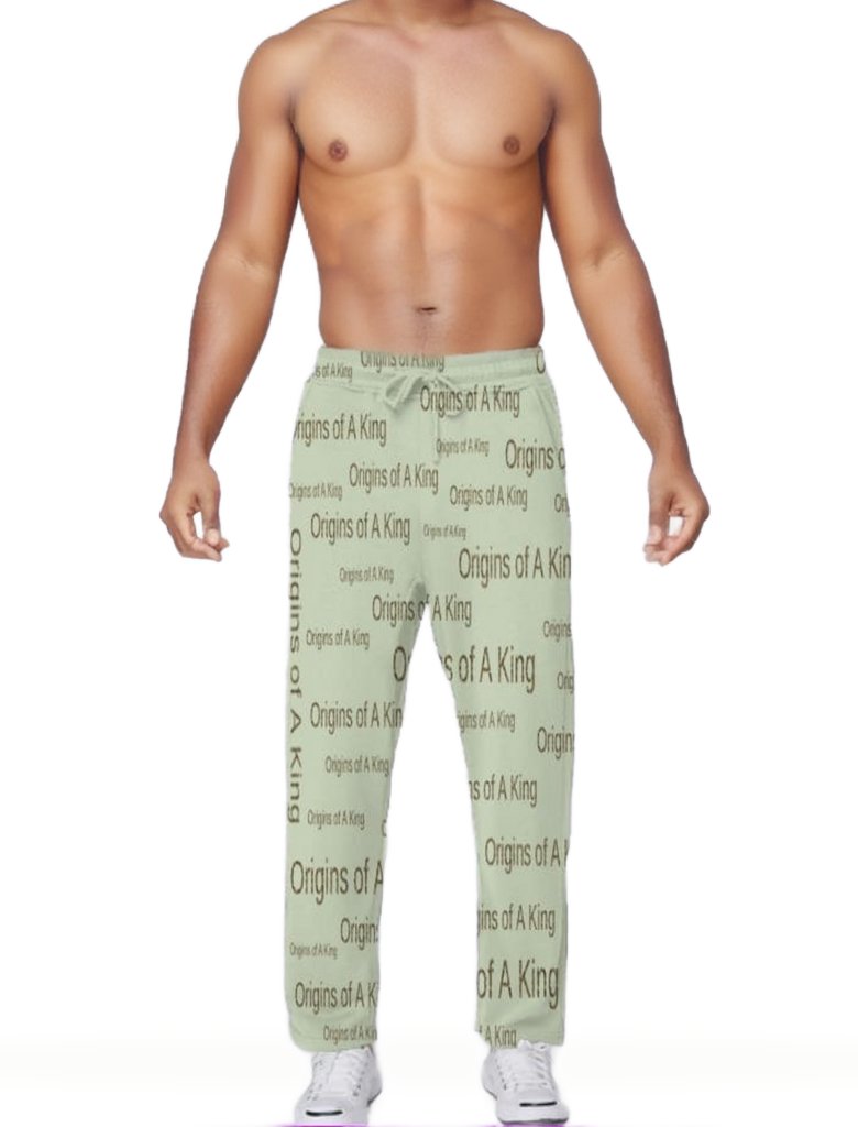 Tender Greens Origins of A King Men's Straight Leg Pants - 9 colors - men's sweatpants at TFC&H Co.