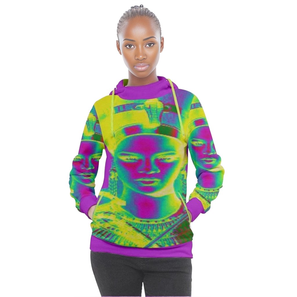 Origins of A Queen Womens Hooded Pullover - 2 styles - women's hoodie at TFC&H Co.