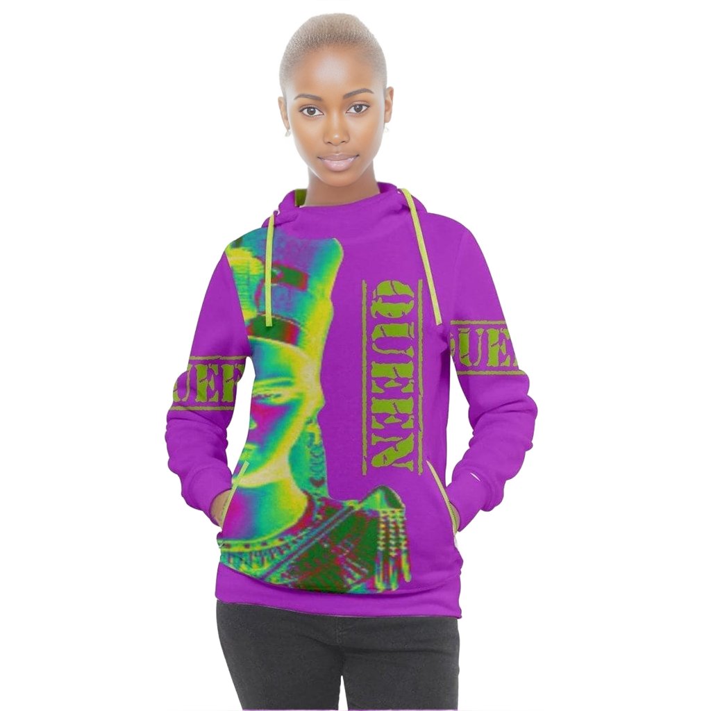Origins - Letter Origins of A Queen Womens Hooded Pullover - 2 styles - women's hoodie at TFC&H Co.