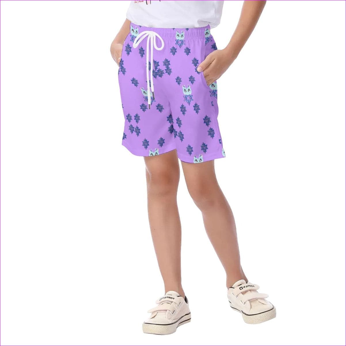 Owl-Some Kids Beach Shorts - kid's shorts at TFC&H Co.