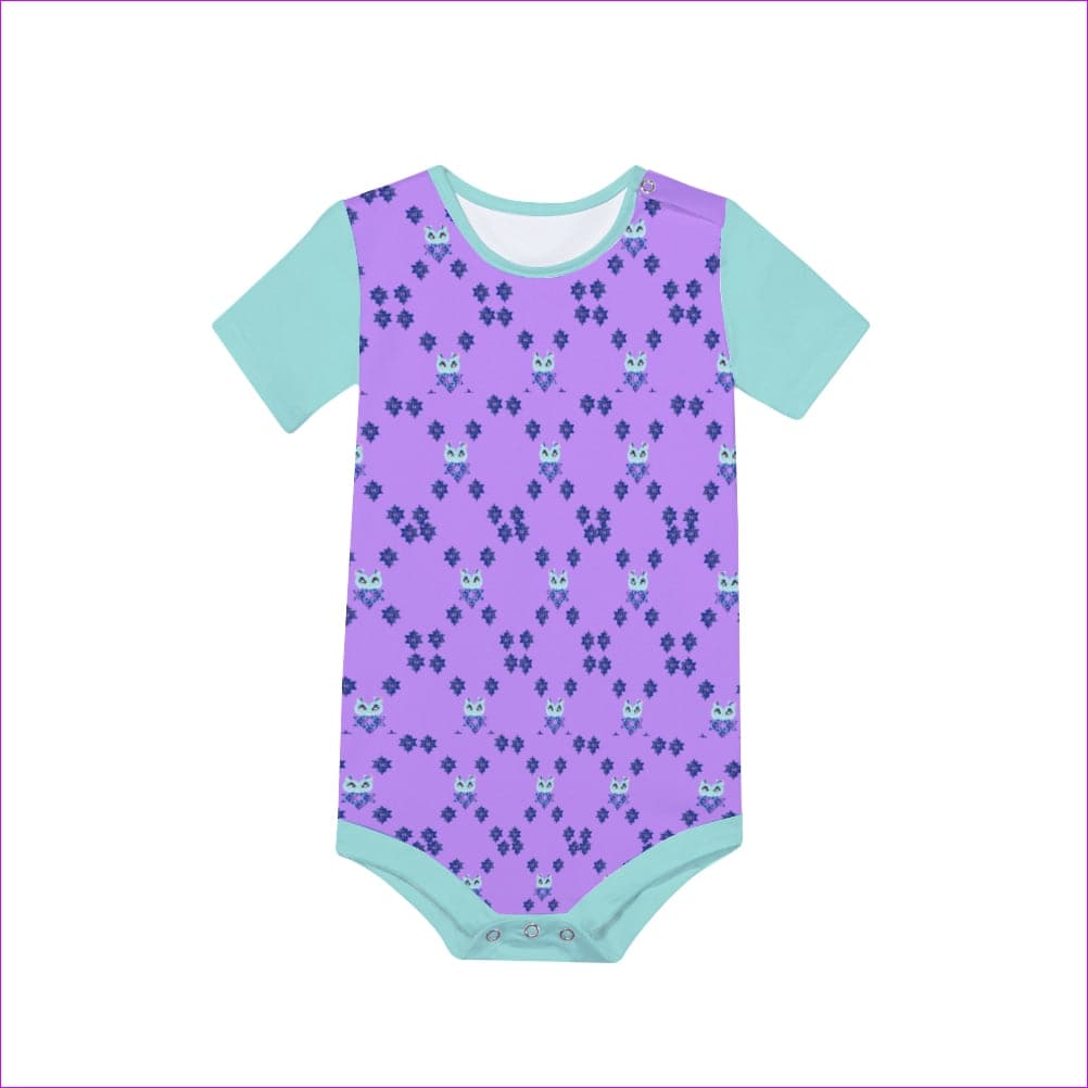 Owlsome Baby's Short Sleeve Romper - infant onesie at TFC&H Co.