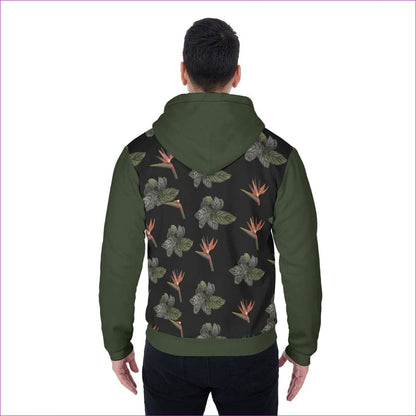 Paradise 2 Men's Sherpa Fleece Zip Up Hoodie - men's sherpa hoodie at TFC&H Co.