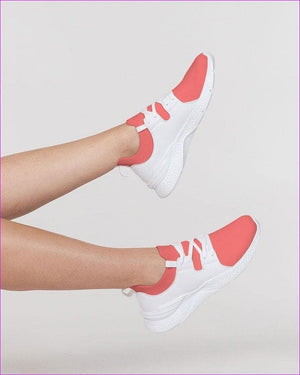 white/pastel 5 WOMEN - Pastel Air Womens Two-Tone Sneaker - womens shoe at TFC&H Co.