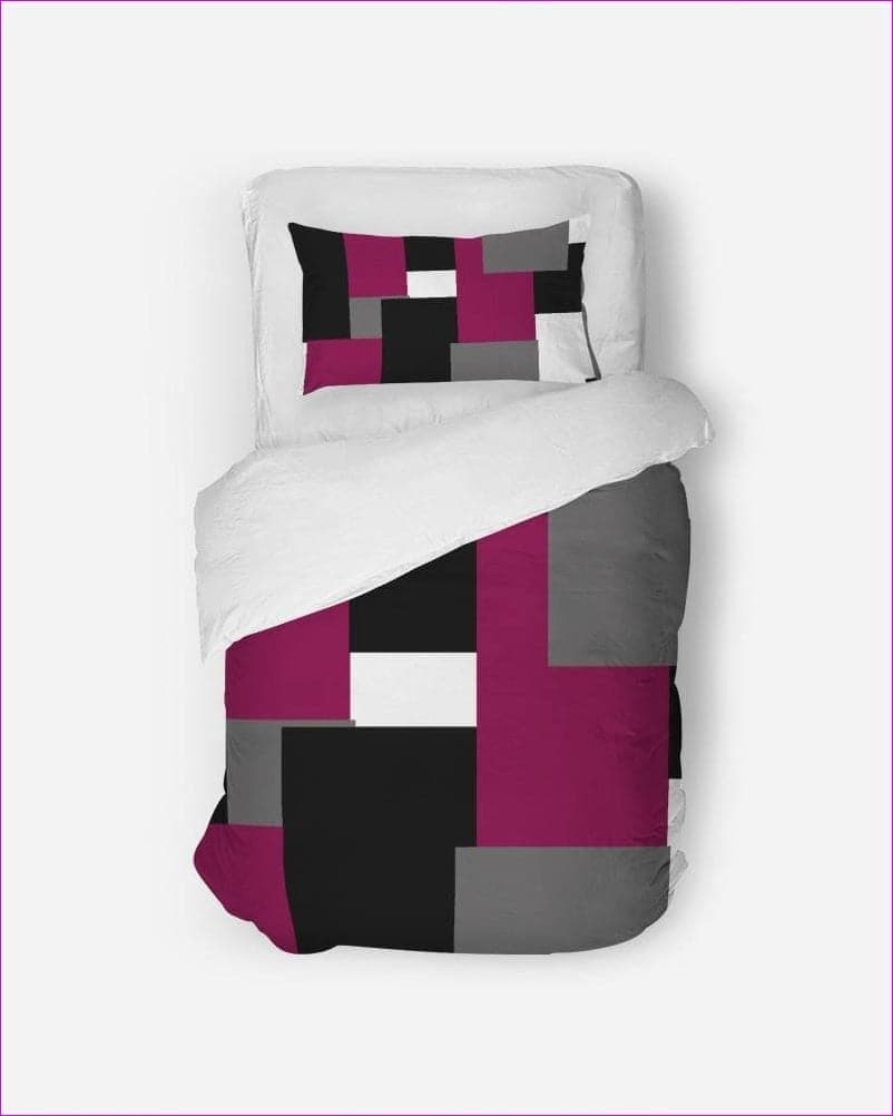 - Patchwork Home Twin Duvet Cover Set - bedding at TFC&H Co.