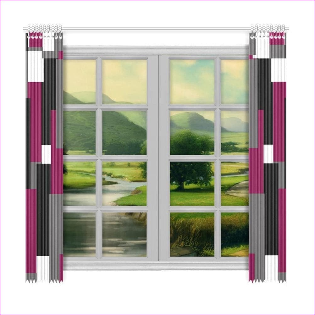 - Patchwork Home Window Curtain 50"x96" (2 Piece) - Window Curtains at TFC&H Co.