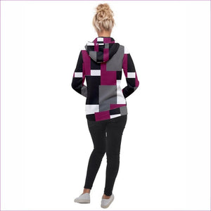 - Patchwork Womens Hooded Pullover - Womens Hoodie at TFC&H Co.