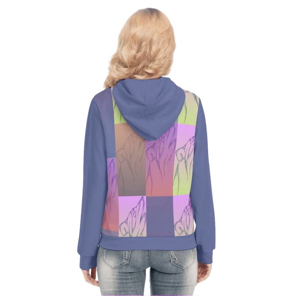 - Paxx Womens Long Sleeve Hoodie With Zipper - Womens Hoodie at TFC&H Co.