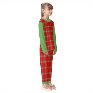 Perfusion Plaid Kids Pajamas Sets - Kid's Pajama Set at TFC&H Co.