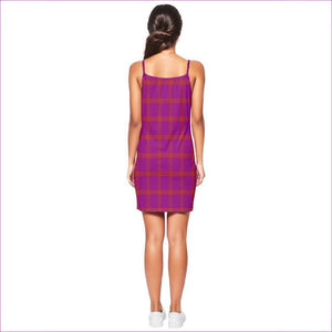 - Perfusion Plaid Summer Tie Front Dress - womens dress at TFC&H Co.