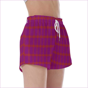 - Perfusion Plaid Womens Short Shorts - womens shorts at TFC&H Co.