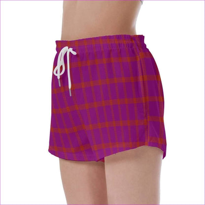 Perfusion Plaid Womens Short Shorts - women's shorts at TFC&H Co.
