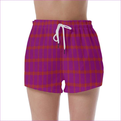 Perfusion Plaid Womens Short Shorts - women's shorts at TFC&H Co.
