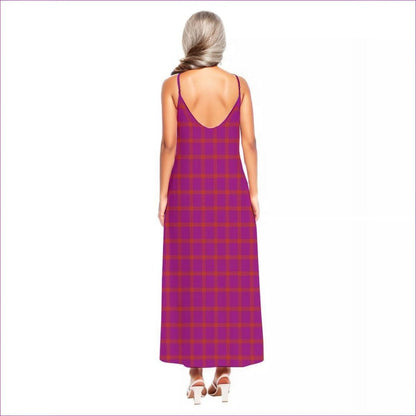Perfusion Plaid Womens Sling Dress - women's dress at TFC&H Co.