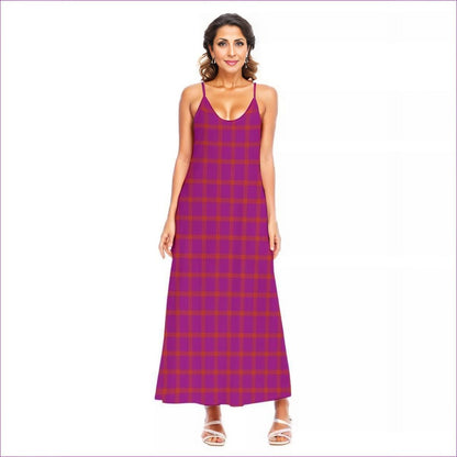 Perfusion Plaid Womens Sling Dress - women's dress at TFC&H Co.