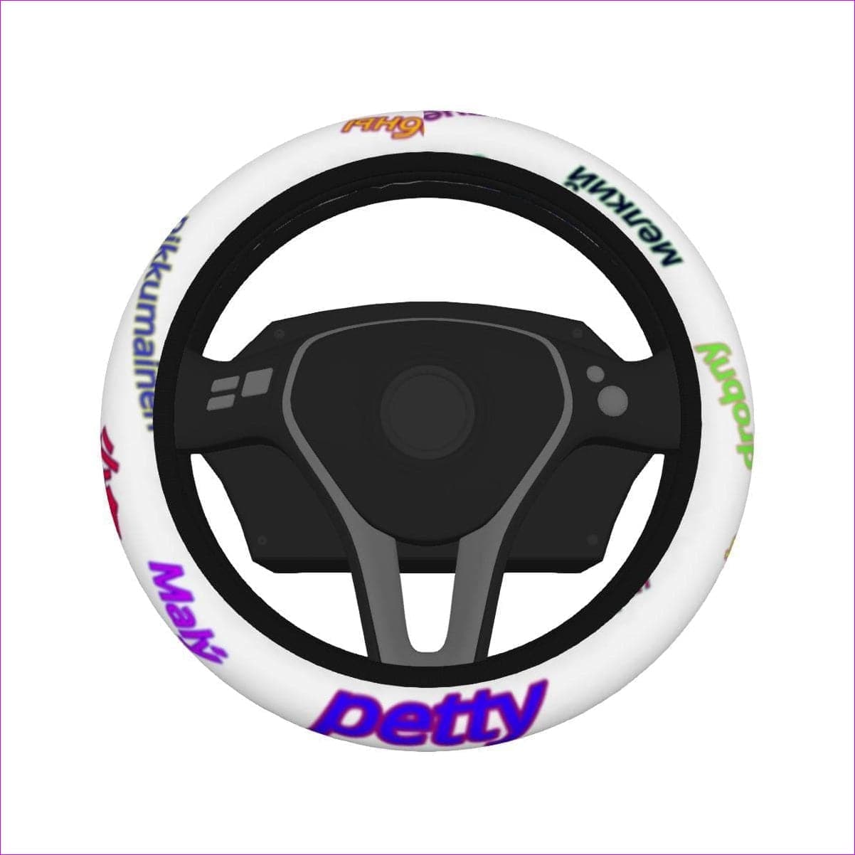 Petty Languages Steering Wheel Cover - steering wheel cover at TFC&H Co.