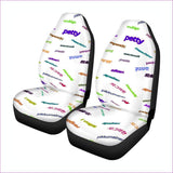 U multi-colored - Petty Languages Universal Car Seat Cover - car seat covers at TFC&H Co.