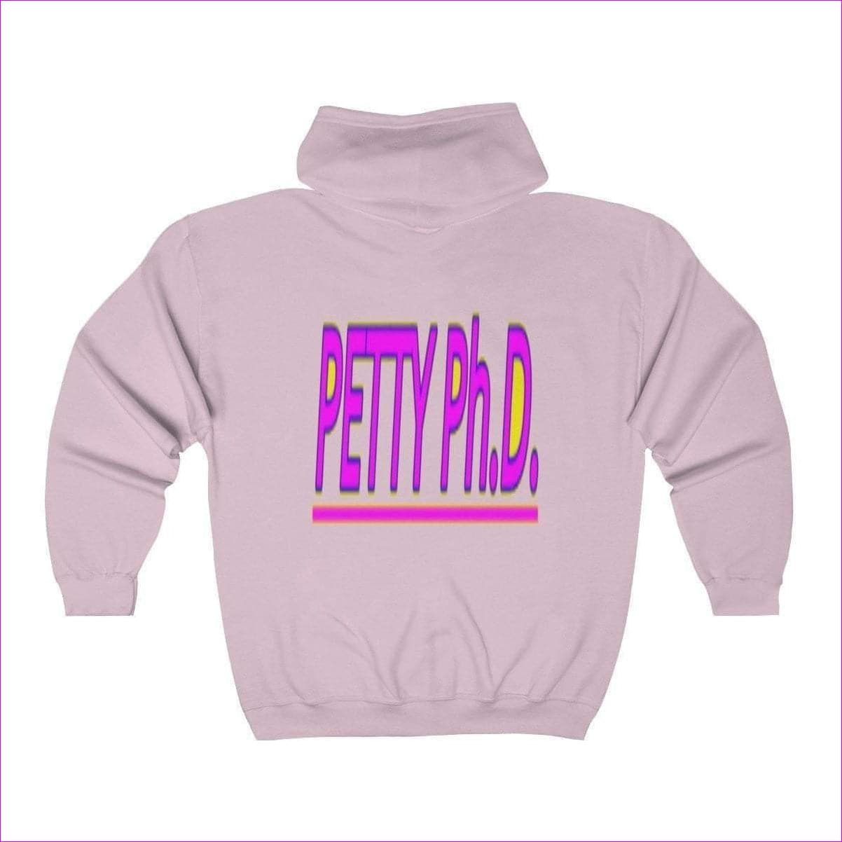 Light Pink - Petty Ph.D. Unisex Heavy Blend™ Full Zip Women's Hooded Sweatshirt - Womens Sweathsirt at TFC&H Co.