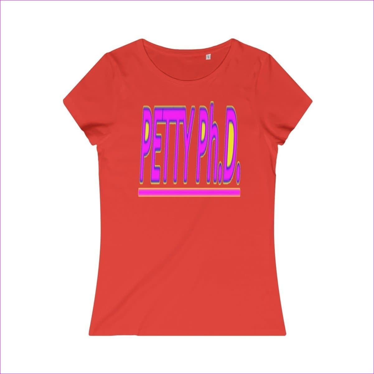Red Petty Ph.d. Womens Organic Tee - Women's T-Shirt at TFC&H Co.