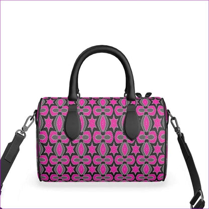 Pink Star Luxury Leather Mini Denbigh Duffle Bag - Mini Denbigh Duffle bag at TFC&H Co.