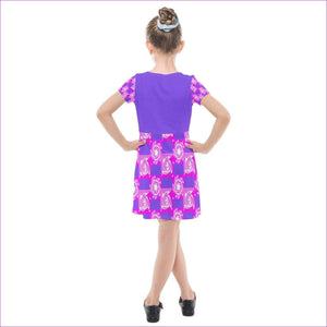 Pink Whirlwind Kids Cross Web Dress - kids dress at TFC&H Co.