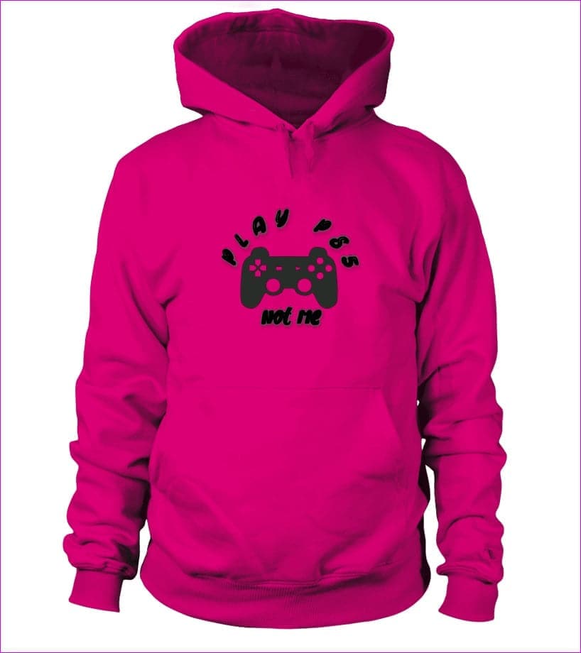 dark pink Play PS5 Not Me Unisex Hoodie - unisex hoodie at TFC&H Co.