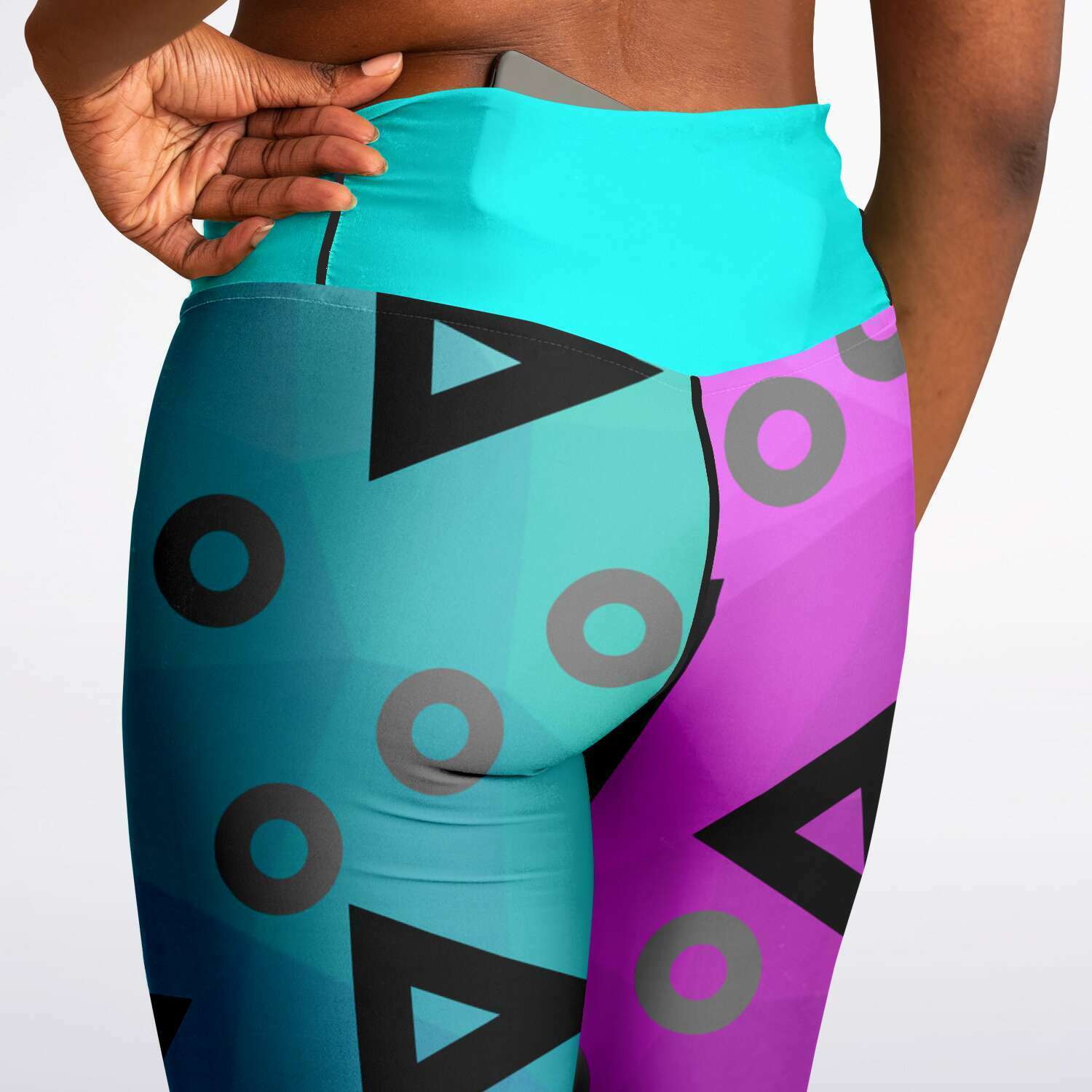 - Playful Women's Flare Leggings - Flare Leggings - AOP at TFC&H Co.