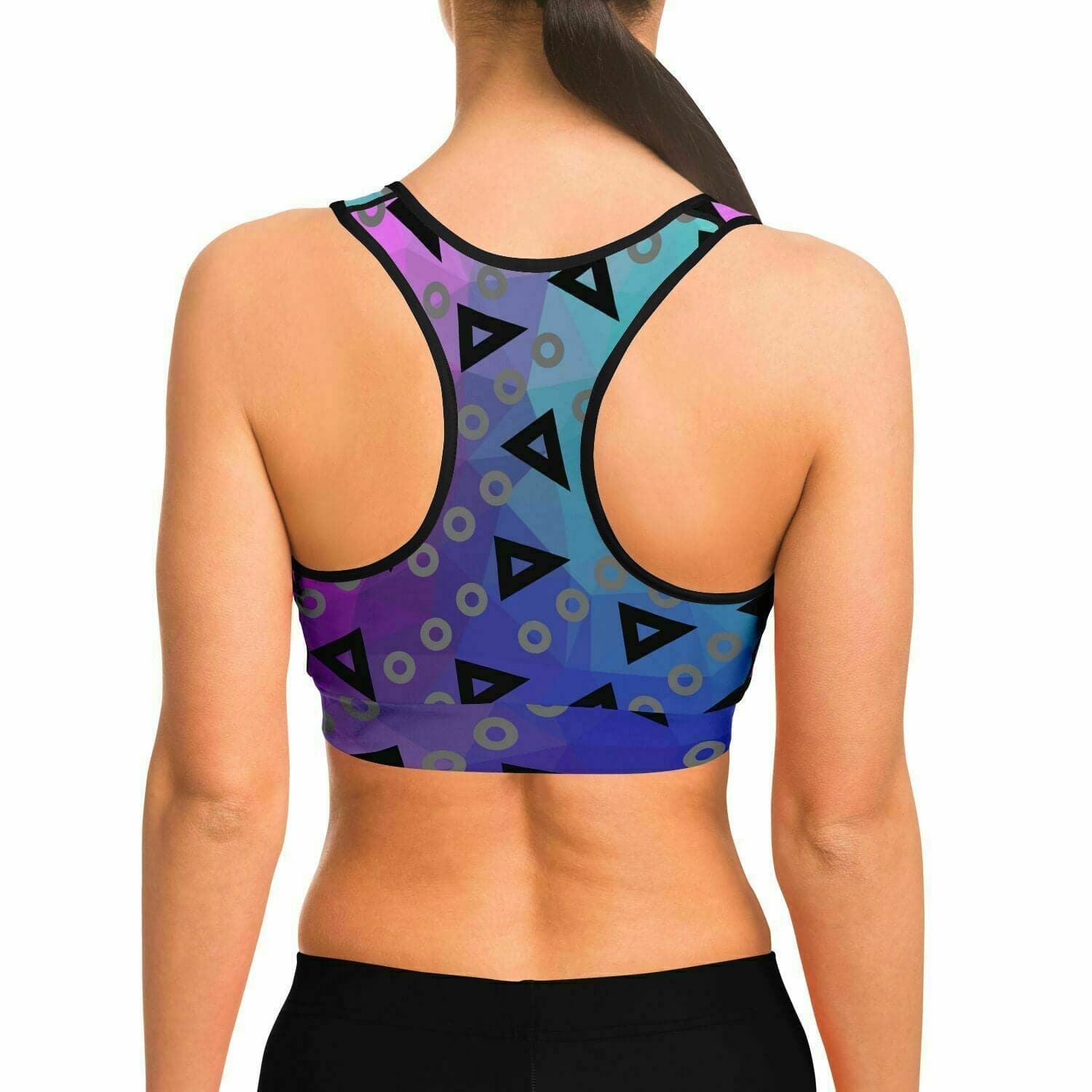 Playful Women's Sports Bra - Sports Bra - AOP at TFC&H Co.