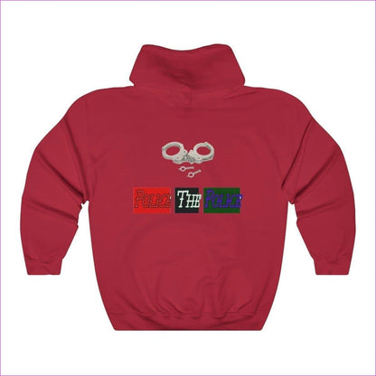 Cherry Red Police The Police Unisex Heavy Blend™ Hooded Sweatshirt - Unisex Hoodie at TFC&H Co.