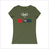 Khaki - Police The Police Womens Organic Tee - Womens T-Shirt at TFC&H Co.