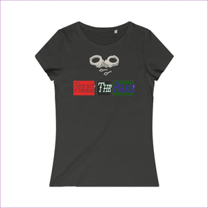 Anthracite - Police The Police Womens Organic Tee - Womens T-Shirt at TFC&H Co.