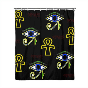 Power Home Shower Curtain 72"x72" - shower curtain at TFC&H Co.