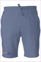 Pigment Slate Blue - Pride Pigment Dyed Premium Fleece Shorts - unisex shorts at TFC&H Co.