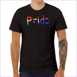 Black - Pride Unisex Jersey Tee - Unisex T-Shirt at TFC&H Co.