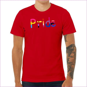 Red - Pride Unisex Jersey Tee - Unisex T-Shirt at TFC&H Co.