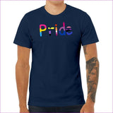 Navy - Pride Unisex Jersey Tee - Unisex T-Shirt at TFC&H Co.