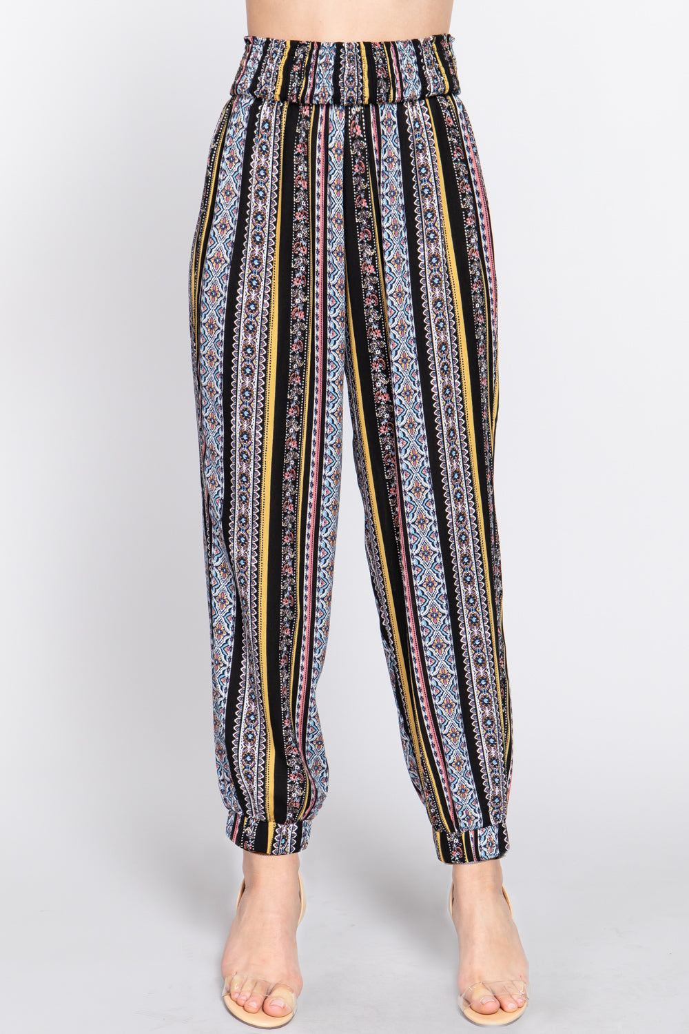 - Printed Jogger Pants - 2 styles - Ships from The US - womens joggers at TFC&H Co.