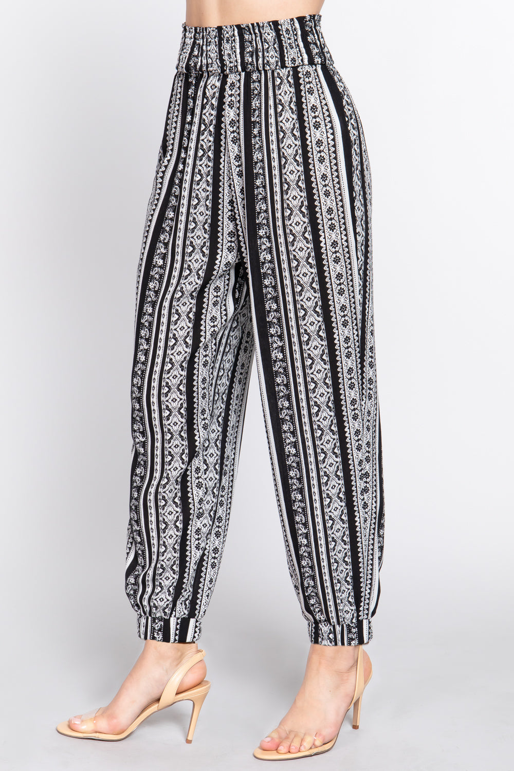 - Printed Jogger Pants - 2 styles - Ships from The US - womens joggers at TFC&H Co.