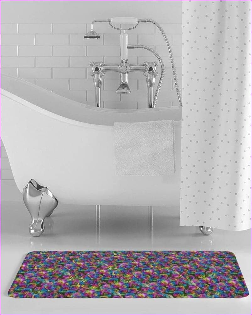 Psy-rose Home Bath Mat - bath mat at TFC&H Co.
