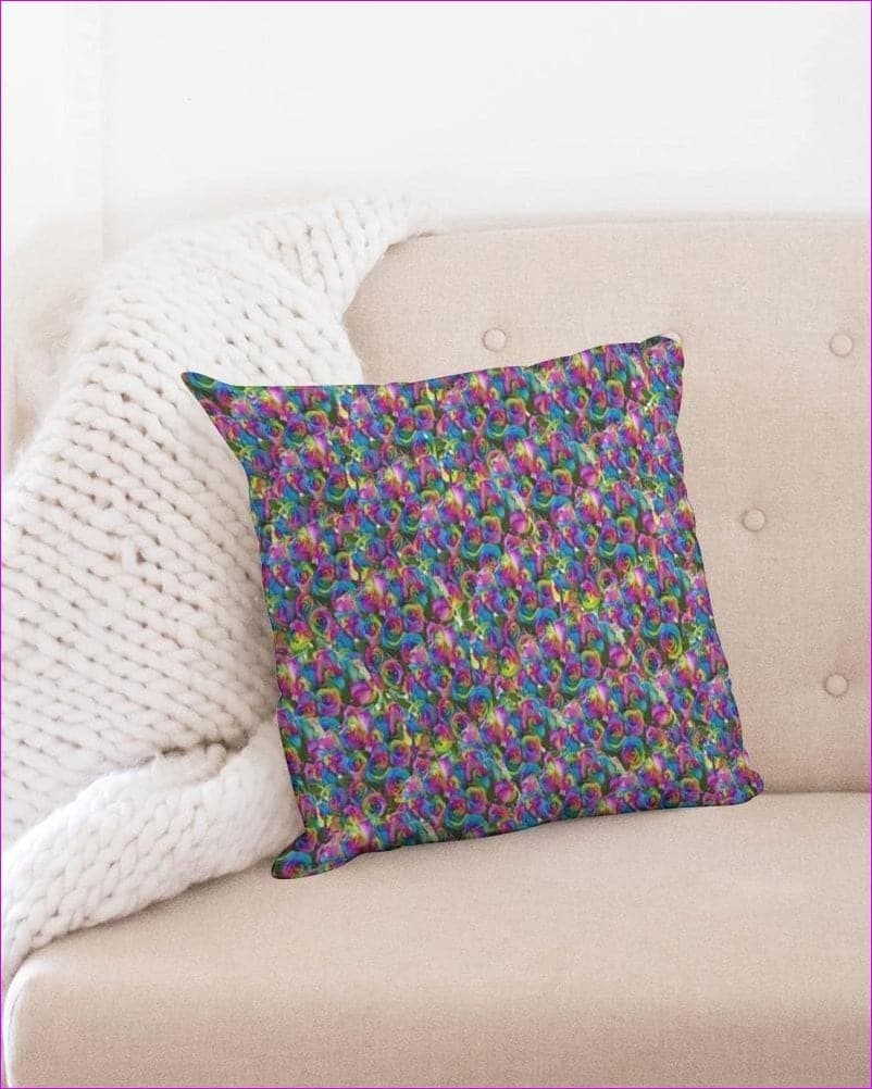 Psy-rose Home Throw Pillow Case 18"x18" - pillow case at TFC&H Co.