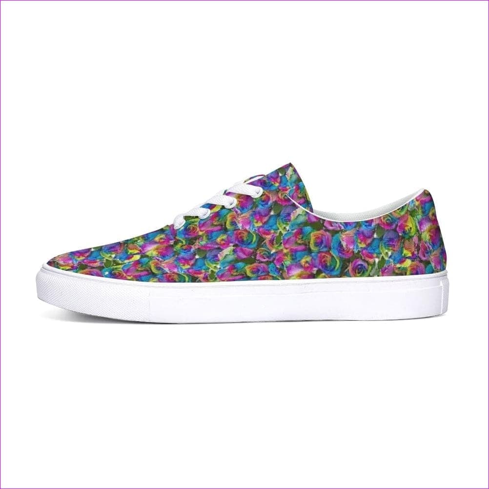 - Psy-Rose Lace Up Canvas Shoe - womens shoe at TFC&H Co.