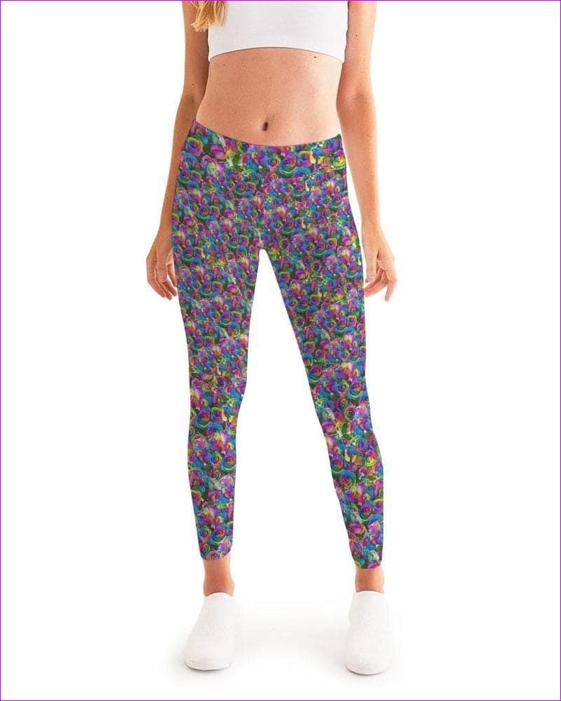 multi-colored - Psy-Rose Womens Yoga Pant - womens leggings at TFC&H Co.