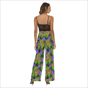 - Psychedelic Paradise Womens Casual Straight-leg Pants - womens straight leg pants at TFC&H Co.