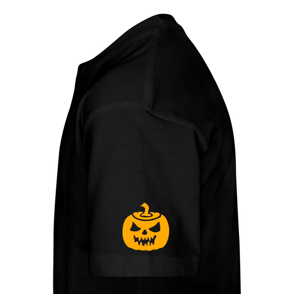black - Pumpkin Face Kids' Halloween T-Shirt - Kids Premium T-Shirt | Spreadshirt 815 at TFC&H Co.