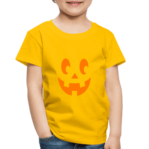 - Pumpkin Face Toddler Halloween T-Shirt - Toddler Premium T-Shirt | Spreadshirt 814 at TFC&H Co.